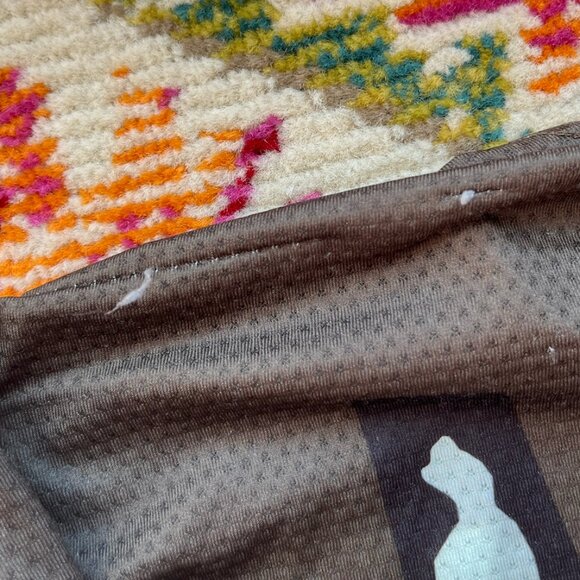 BANDIT RUNNING LONG SLEEVE OLIVE GREEN MICROMESH SHIRT SIZE M - Picture 5 of 7